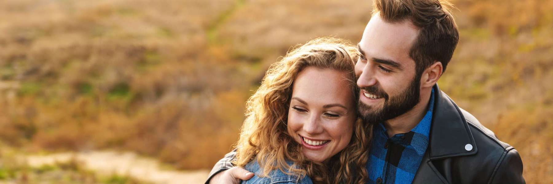 husband and wife smiling with bright white smiles in springfield il